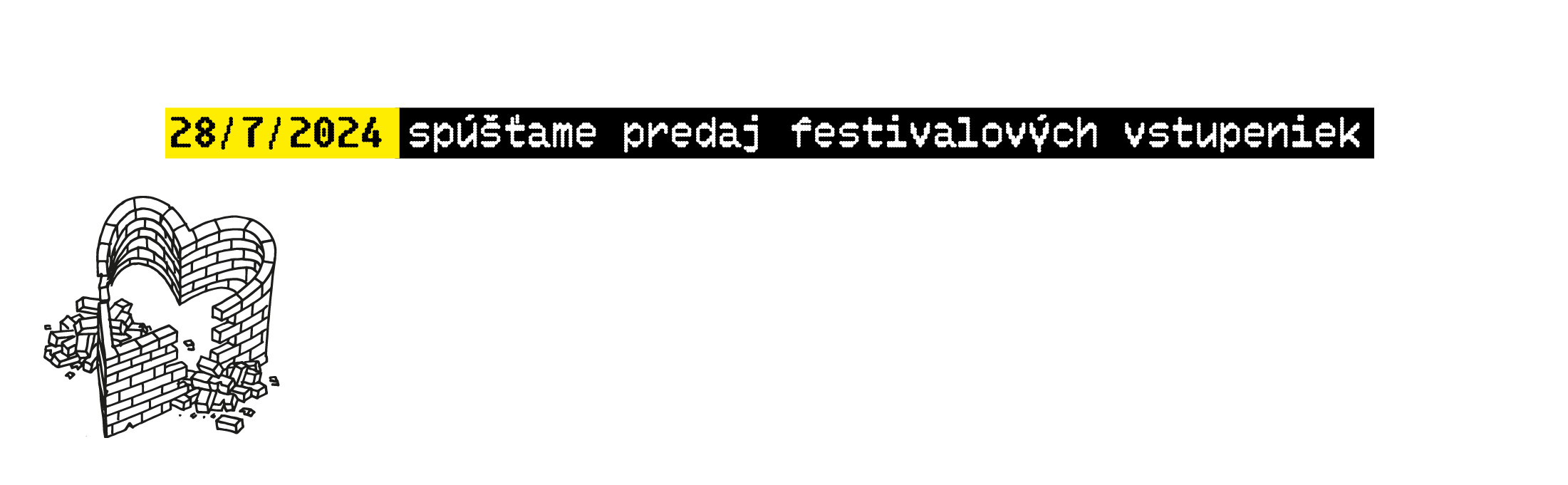 Predaj festivalových vstupeniek